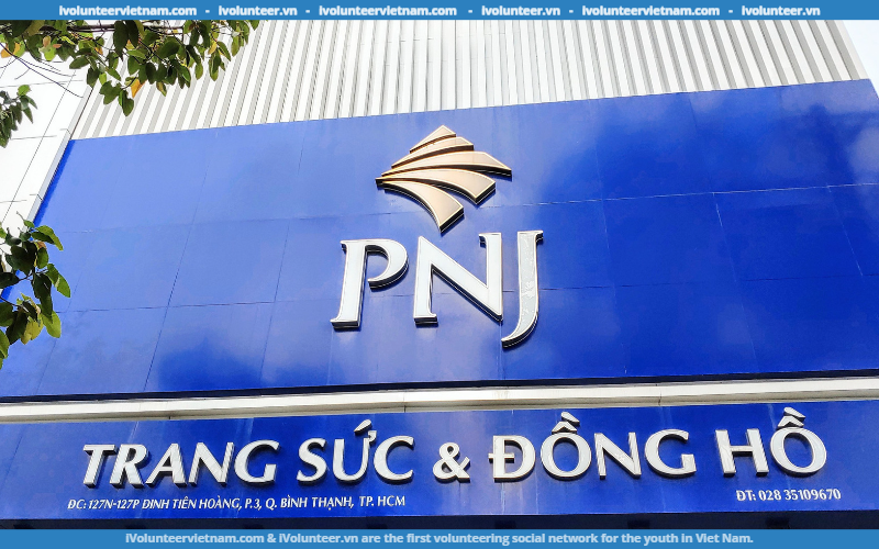 Tập Đoàn Vàng Bạc Đá Quý Cao Cấp PNJ Tuyển Dụng Thực Tập Sinh Cung Ứng