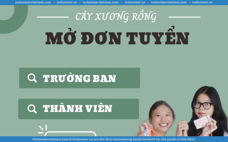 Dự Án Cây Xương Rồng Chính Thức Mở Đơn Tuyển Trưởng Ban Và Thành Viên