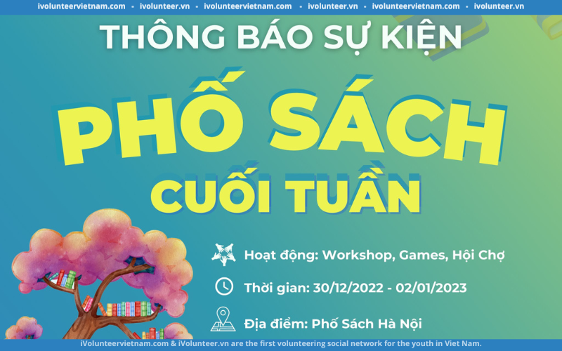 Sự Kiện Phố Sách Cuối Tuần Chính Thức Mở Đơn Tuyển Cộng Tác Viên