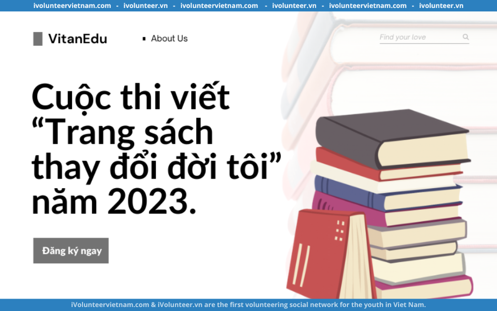 Khởi Động Cuộc Thi Viết “Trang Sách Thay Đổi Đời Tôi”