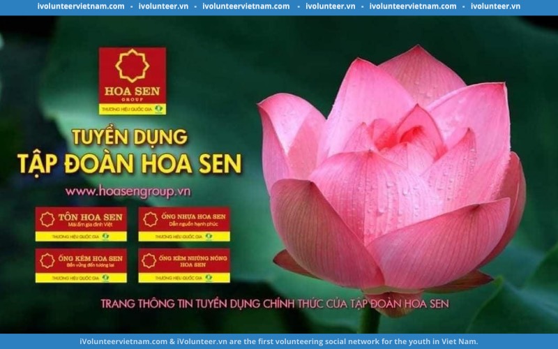 Tập Đoàn Hoa Sen Tuyển Dụng Vị Trí Nhân Viên Kinh Doanh