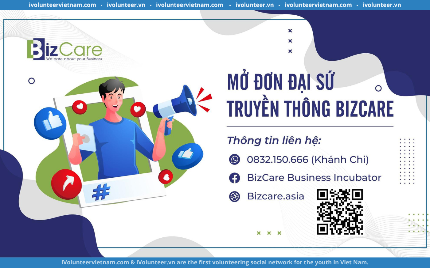 Công Ty Bizcare Khởi Động Tìm Kiếm Đại Sứ Truyền Thông