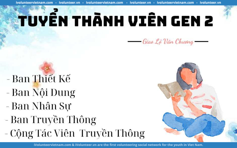 Dự Án Giao Lộ Văn Chương Mở Đơn Tuyển Thành Viên Thế Hệ 02