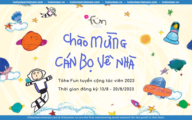 Tòhe Fun Tuyển Cộng Tác Viên Tổ Chức Sân Chơi