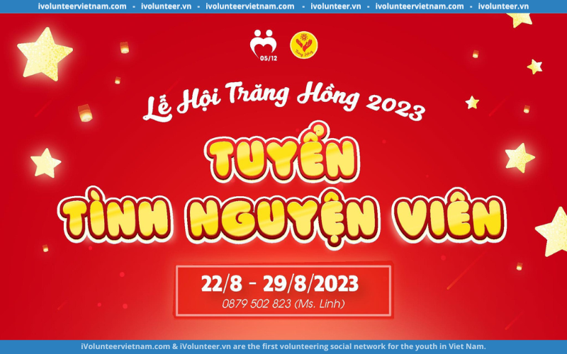 Lễ Hội Trăng Hồng 2023 Tuyển 1000 Tình Nguyện Viên Đồng Hành