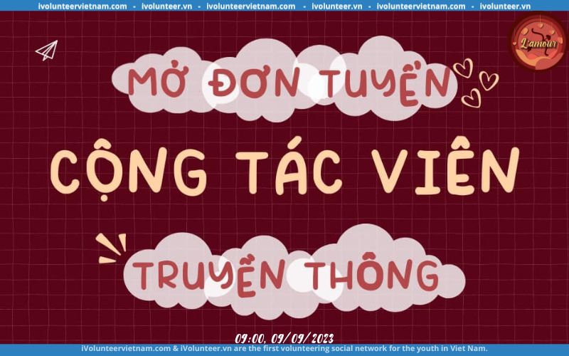 Dự Án L’amour Mở Đơn Tuyển Cộng Tác Viên Truyền Thông Mùa 01