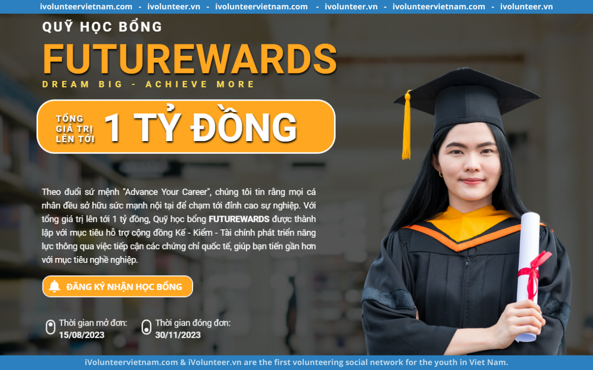 Quỹ Học Bổng Futurewards Lĩnh Vực Kế – Kiểm – Tài Chính Tài Trợ Bởi SAPP Academy