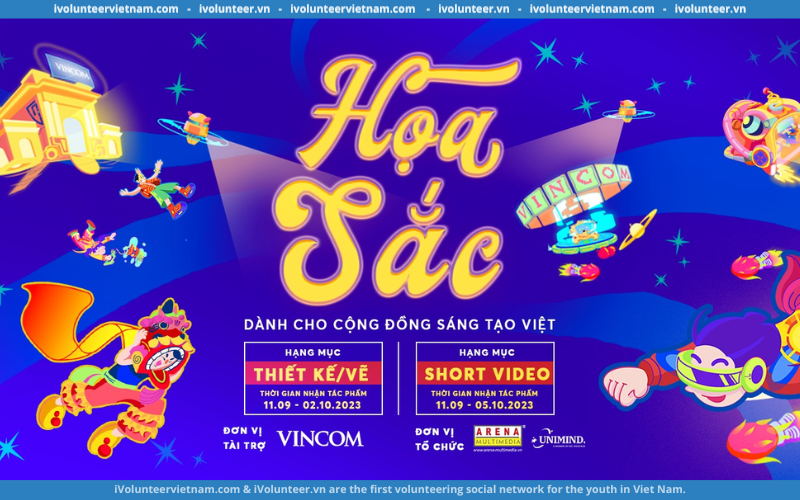 Cuộc Thi Sáng Tạo “Họa Sắc VINCOM” 2023 Chính Thức Khởi Động (Miễn Phí Tham Dự)