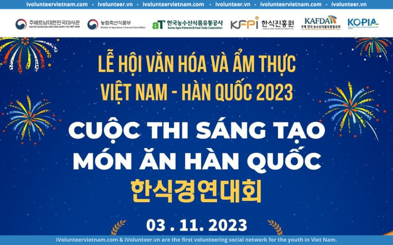 Cuộc Thi Sáng Tạo Món Ăn Hàn Quốc Chính Thức Mở Đơn Đăng Ký