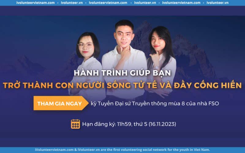 Câu Lạc Bộ Nhà Hùng Biện Tương Lai FSO Mở Đơn Tìm Kiếm Đại Sứ Truyền Thông Mùa 8