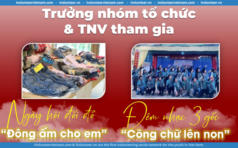 Dự Án Trí Tuệ Việt Nam Tuyển Trưởng Nhóm Tổ Chức, Tình Nguyện Viên Tham Gia Hội Trại Và Đêm Nhạc 3 Gốc Cõng Chữ Lên Non 