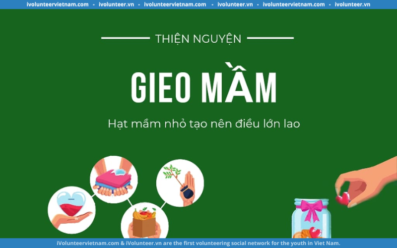 Tổ Chức Gieo Mầm Mở Đơn Đăng Ký Ứng Tuyển Tình Nguyện Viên