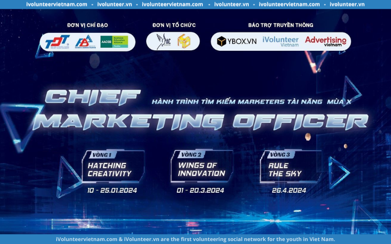 Cuộc thi Chief Marketing Officer – Mùa X “Marketing Innovation”