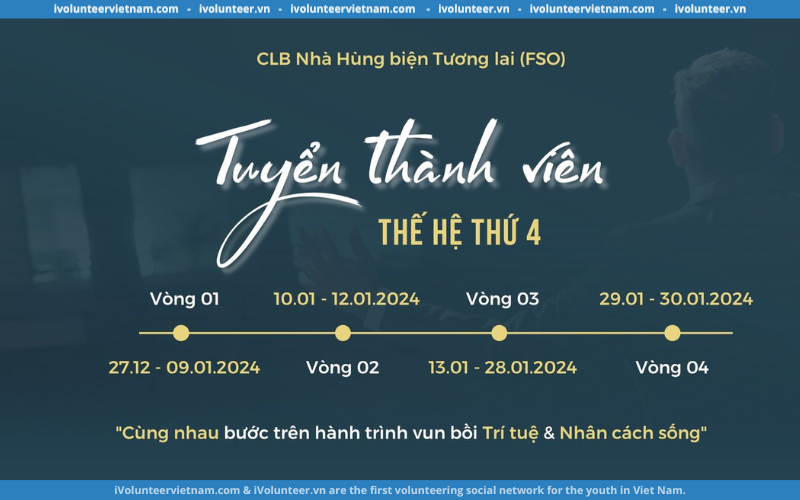 Câu Lạc Bộ Hùng Biện Tương Lai FSO Chính Thức Mở Đơn Tuyển Thành Viên Thế Hệ 4