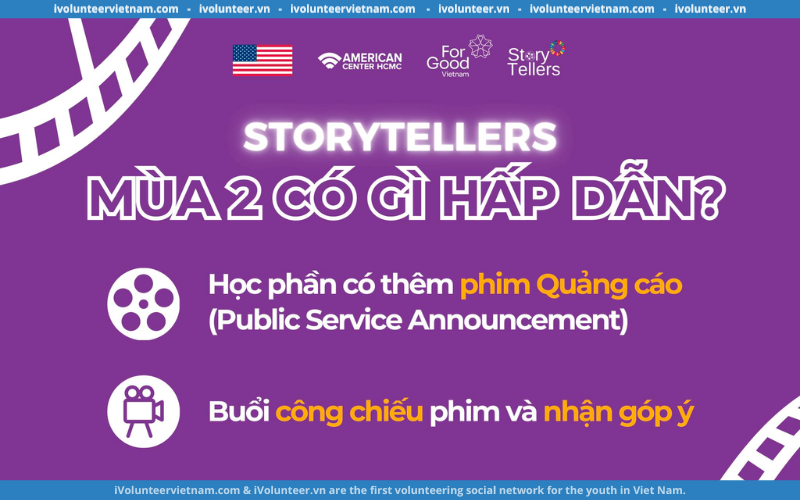 Học Bổng Làm Phim Ngắn STORYTELLERS Mùa 2 Chính Thức Mở Đơn Đăng Ký