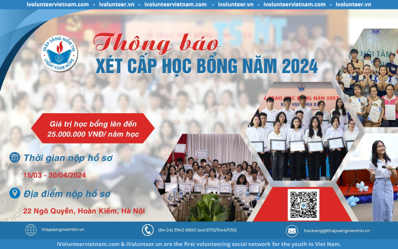 Học Bổng Thắp Sáng Niềm Tin Năm 2024 Mở Đơn Đăng Ký Toàn Quốc