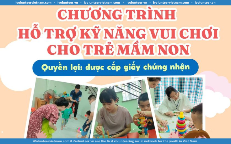 Dự Án Sân Chơi Hòa Nhập Đại Dương Xanh Tuyển Tình Nguyện Viên Hỗ Trợ Kỹ Năng Vui Chơi Cho Trẻ Con