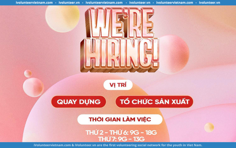 Gala Nhạc Việt Chính Thức Tuyển Dụng Vị Trí Tổ Chức Sản Xuất Và Quay Dựng Phim￼