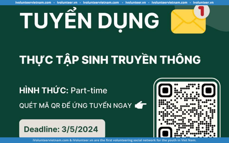 Viện Nghiên Cứu IPS Tuyển Thực Tập Sinh Truyền Thông 2024