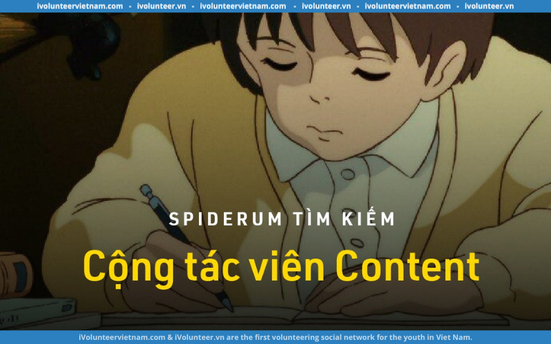 Spiderum Tìm Kiếm Vị Trí Cộng Tác Viên Nội Dung