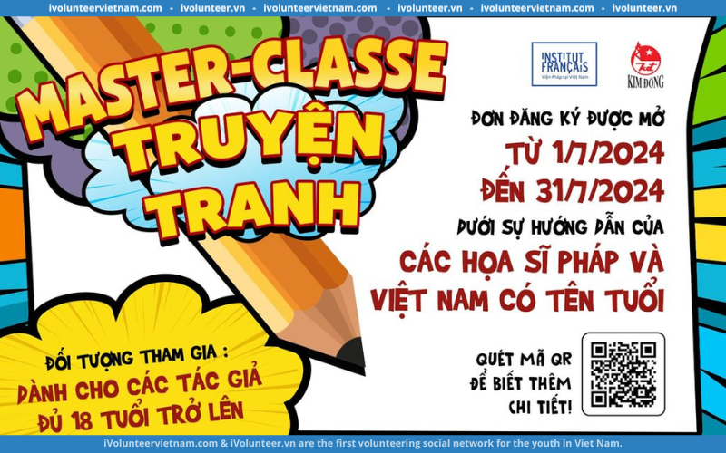 Chương Trình Master – Classe Sáng Tác Truyện Tranh Chính Thức Mở Đơn Đăng Ký