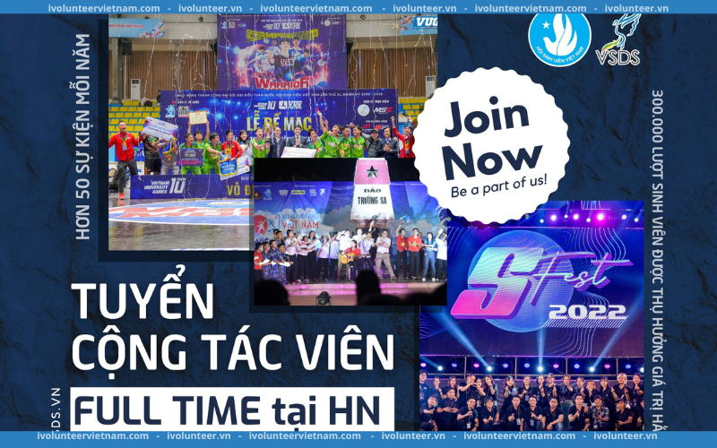 Trung Tâm Hỗ Trợ Và Phát Triển Sinh Viên Việt Nam Mở Đơn Tuyển Cộng Tác Viên