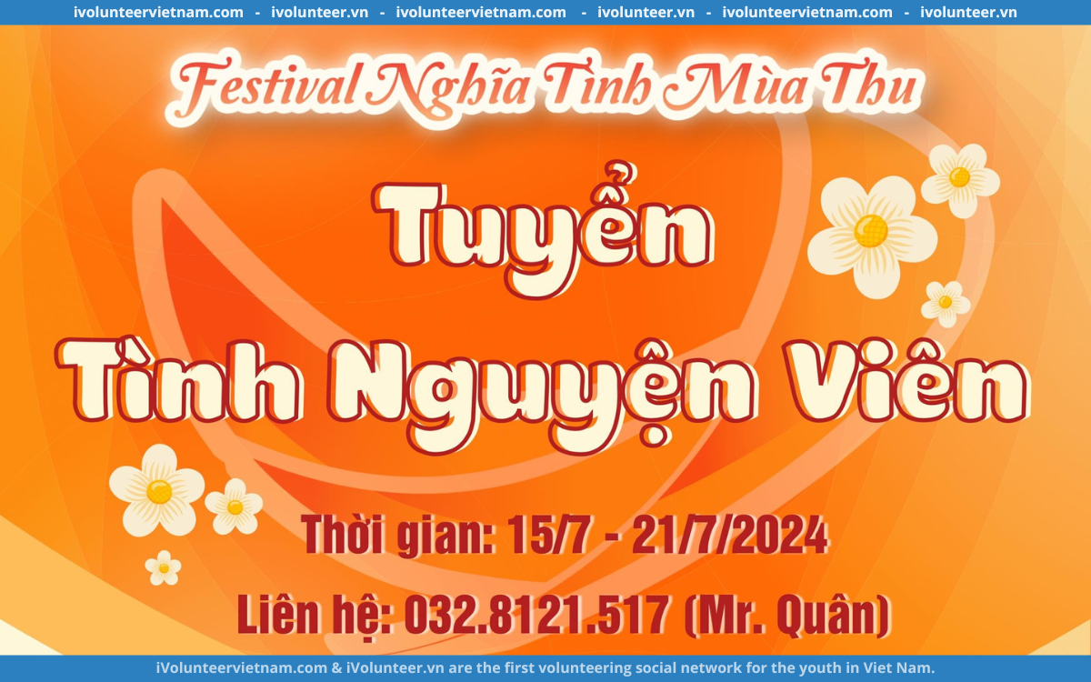 Ngày Hội Hiến Máu Nghĩa Tình Mùa Thu 2024 Tuyển Tình Nguyện Viên