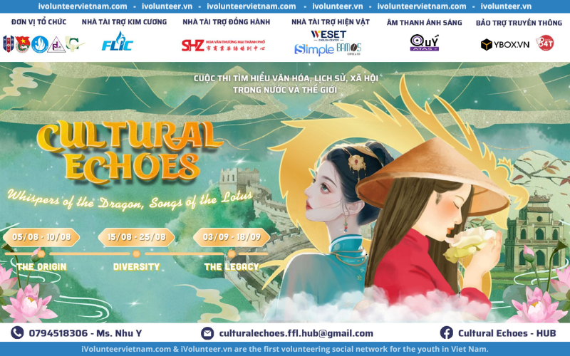 Cuộc Thi Tìm Hiểu Văn Hóa Việt – Trung “Cultural Echoes 2024 Chính Thức Phát Động