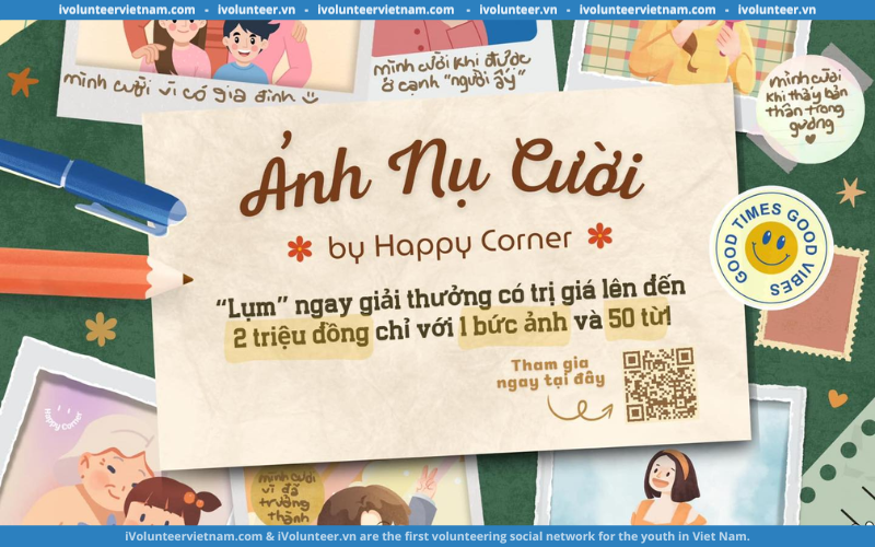 Happy Corner Chính Thức Phát Động Cuộc Thi Viết “Nụ Cười”