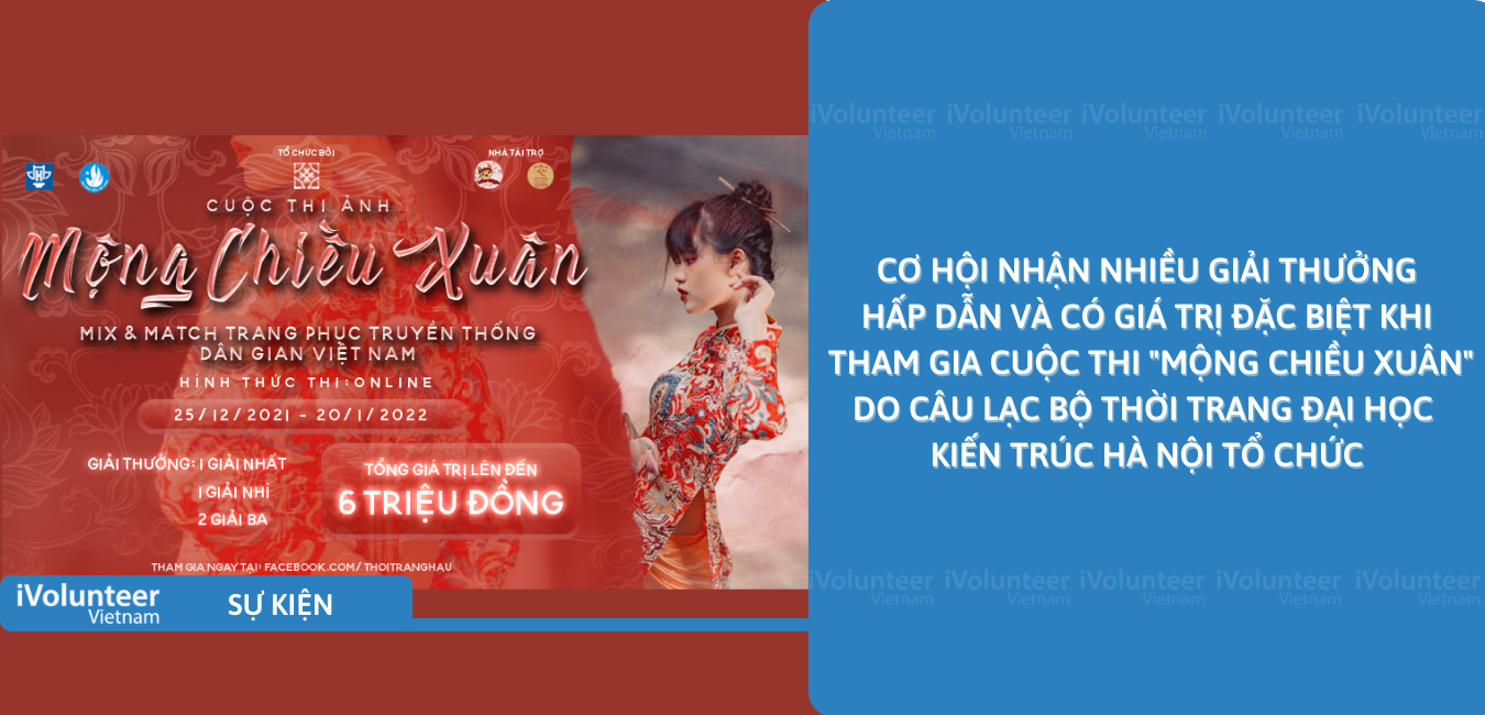 [Online] Cơ Hội Nhận Nhiều Giải Thưởng Hấp Dẫn Và Có Giá Trị Đặc Biệt Khi Tham Gia Cuộc Thi 