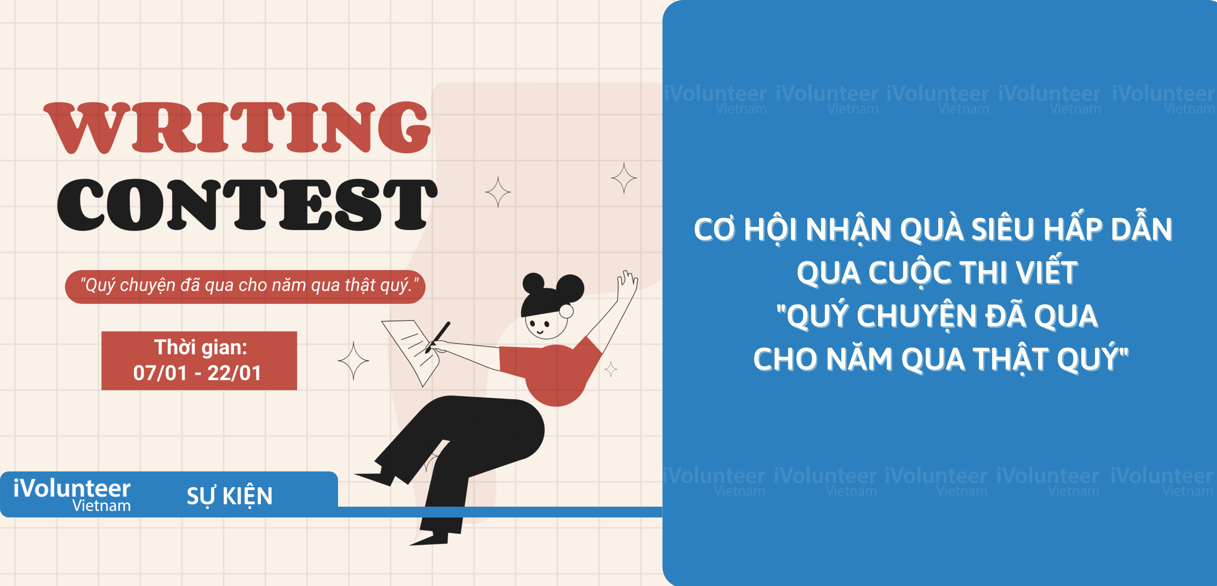 [Online] Cơ Hội Nhận Quà Siêu Hấp Dẫn  Qua Cuộc Thi Viết 