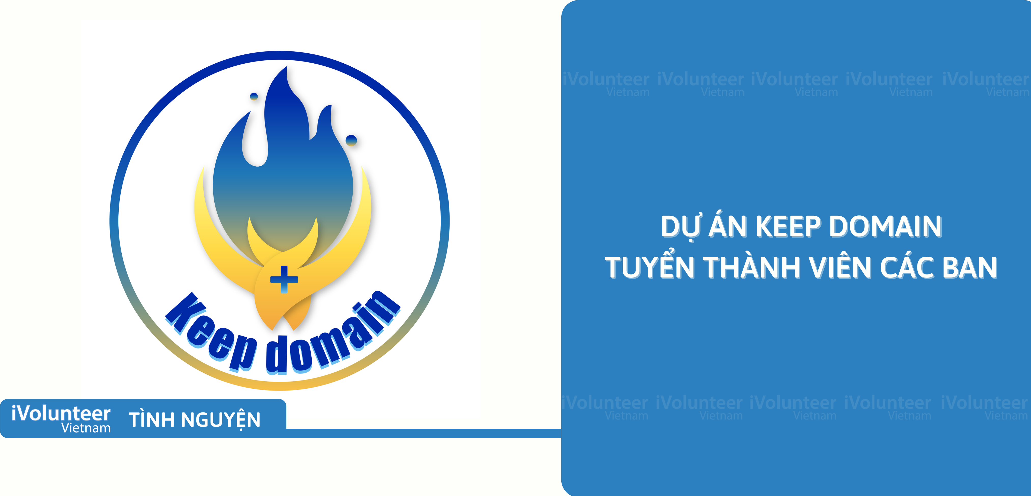 [Toàn Quốc] Dự Án Keep Domain Tuyển Thành Viên Các Ban