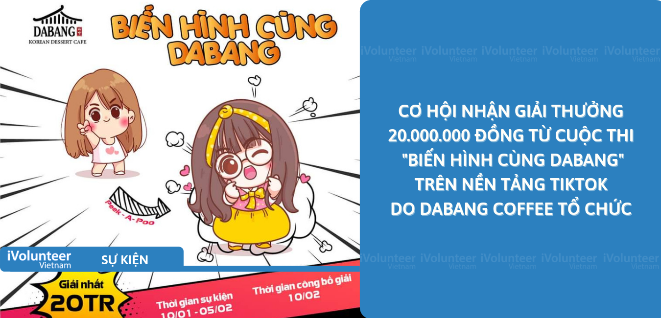 [TP.HCM] Cơ Hội Nhận Giải Thưởng 20.000.000 Đồng Từ Cuộc Thi 