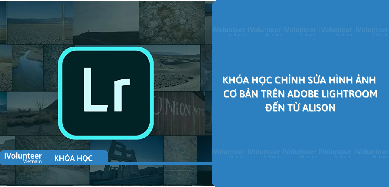 Khóa Học Chỉnh Sửa Hình Ảnh Cơ Bản Trên Adobe Lightroom Đến Từ Alison