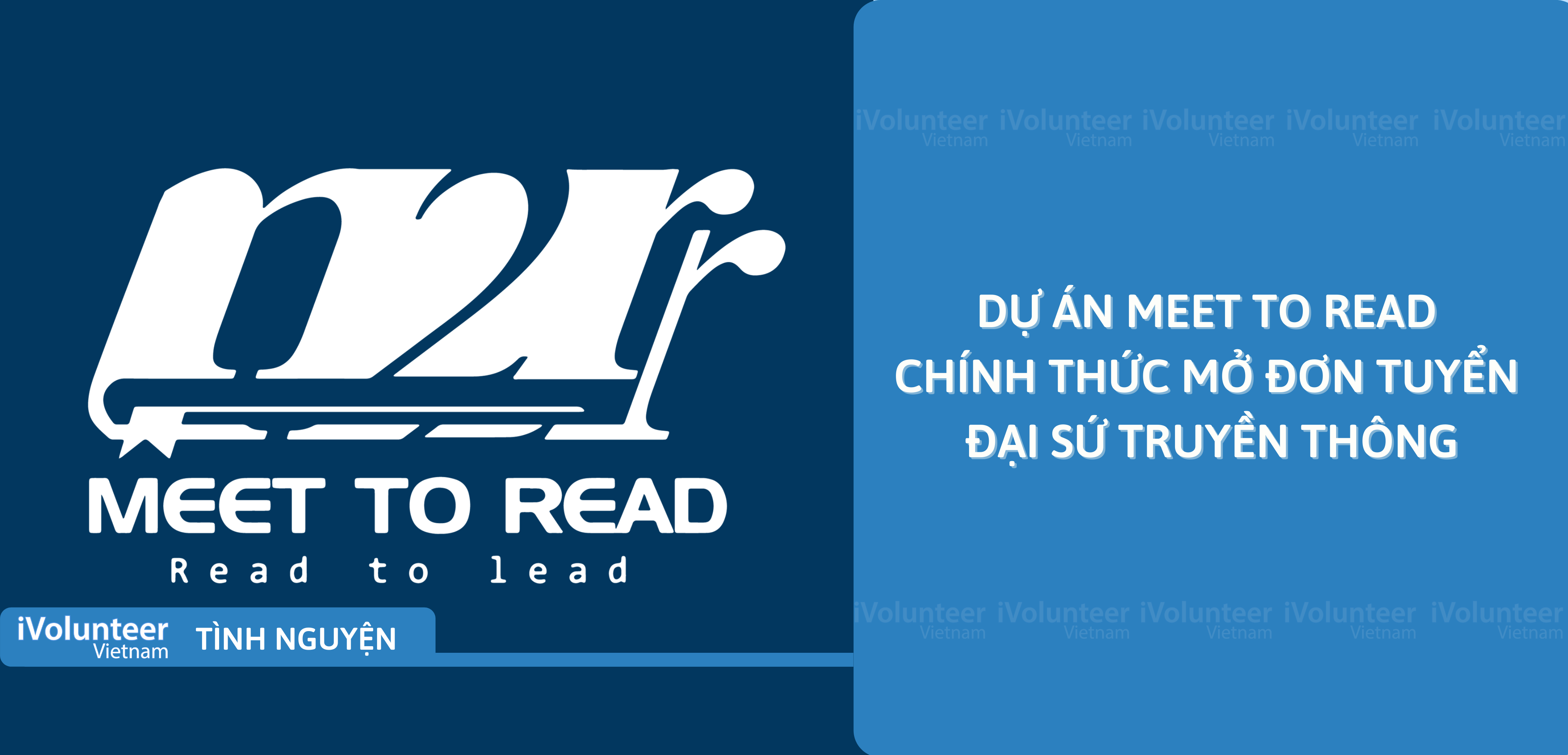 [Toàn Quốc] Dự Án Meet To Read Chính Thức Mở Đơn Tuyển Đại Sứ Truyền Thông