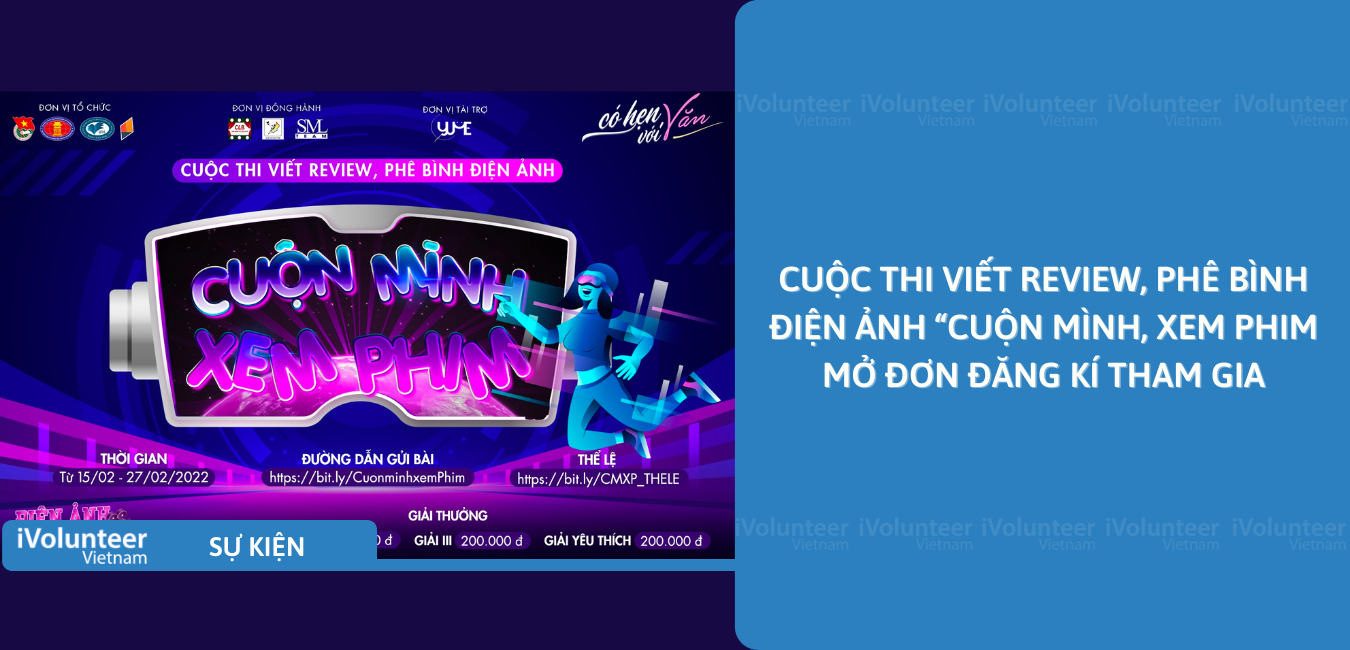 [Toàn Quốc] Cuộc Thi Viết Review, Phê Bình Phim Điện Ảnh 