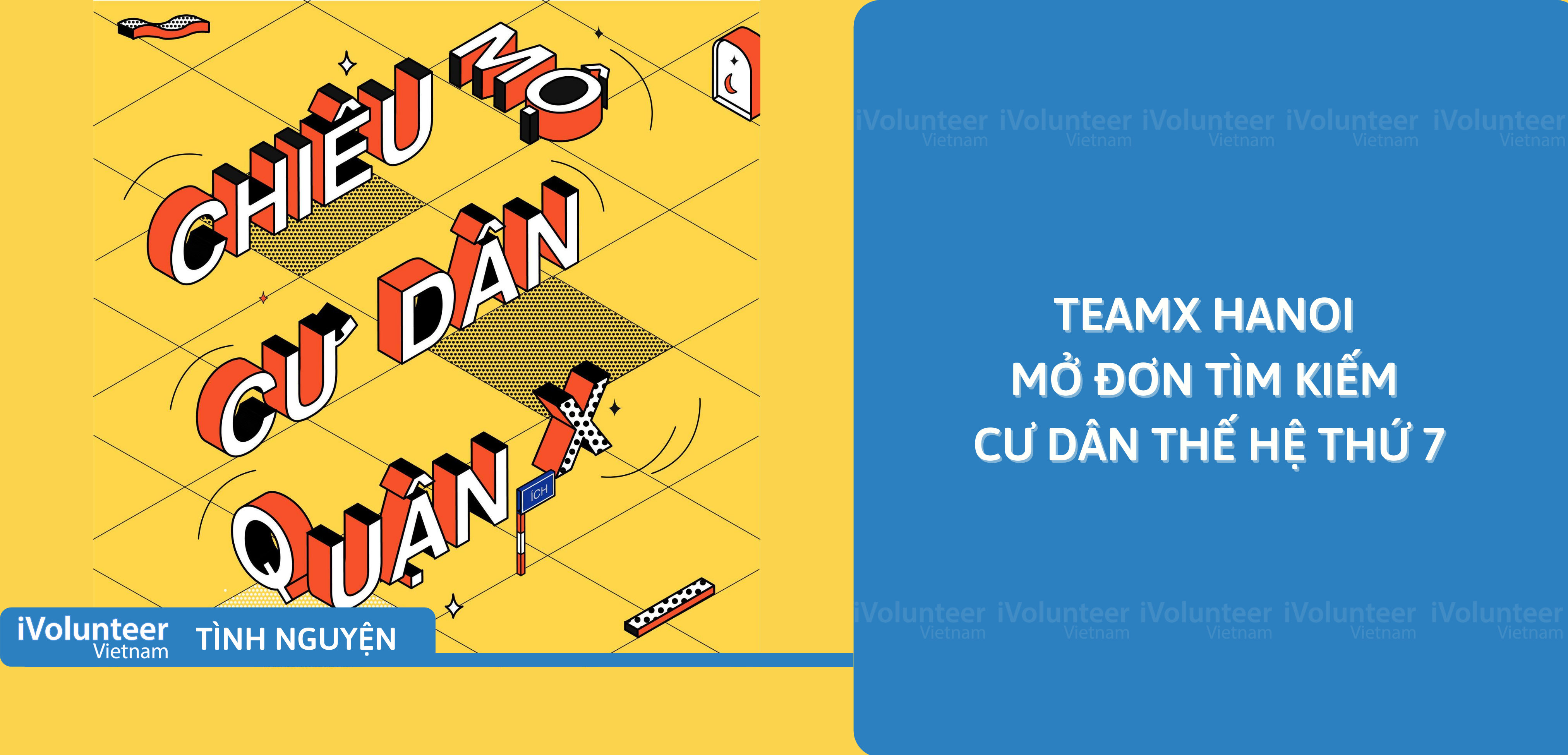 [HN] TeamX Hanoi Mở Đơn Tìm Kiếm Cư Dân Thế Hệ Thứ 7