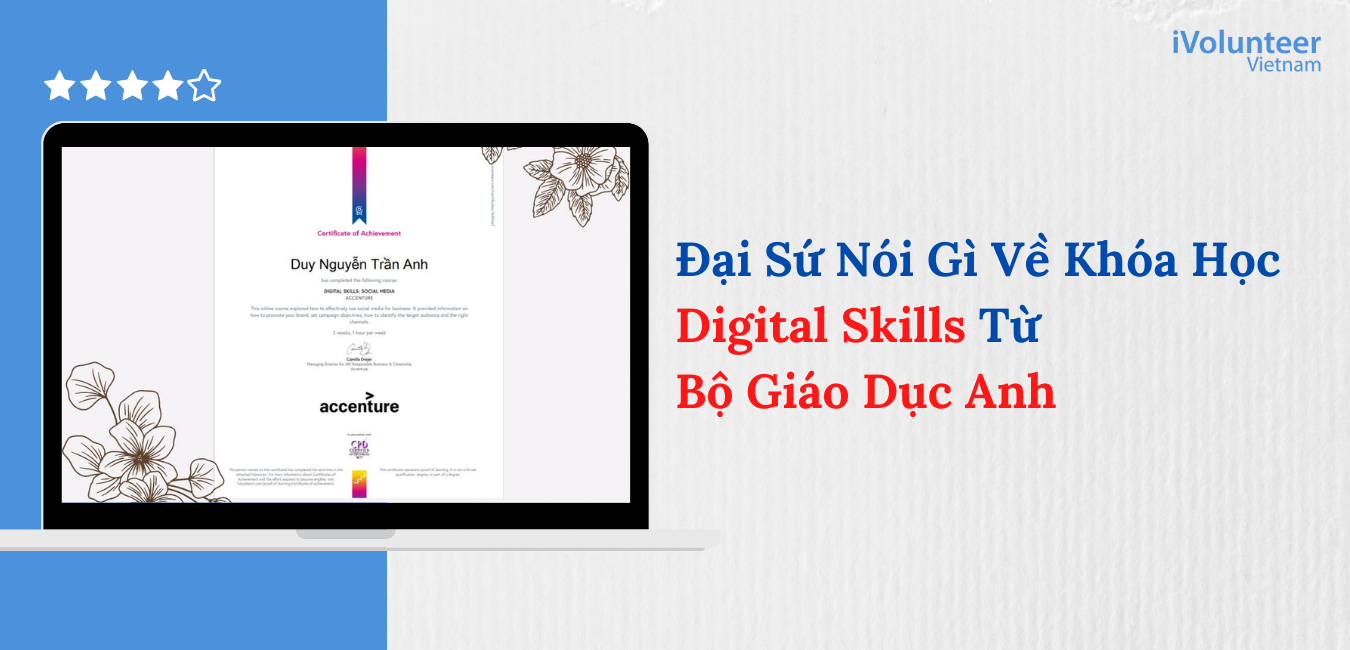 Đại Sứ Nói Gì Về Khóa Học Digital Skills Từ Bộ Giáo Dục Anh