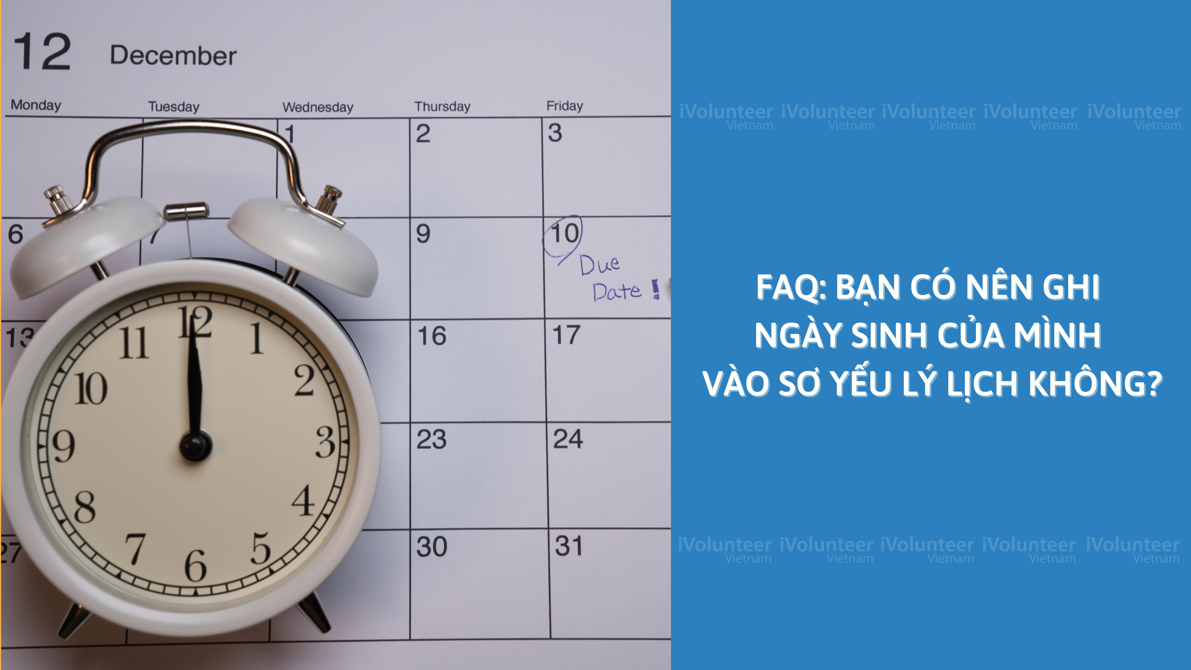 FAQ: Bạn Có Nên Ghi Ngày Sinh Của Mình Vào Sơ Yếu Lý Lịch Không?