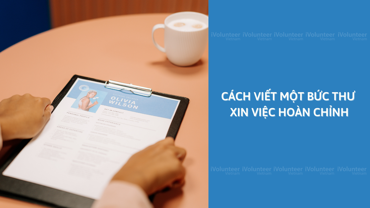 Cách Viết Một Bức Thư Xin Việc Hoàn Chỉnh