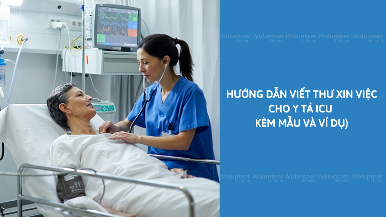 Hướng Dẫn Viết Thư Xin Việc Cho Y Tá ICU (Kèm Mẫu Và Ví Dụ)