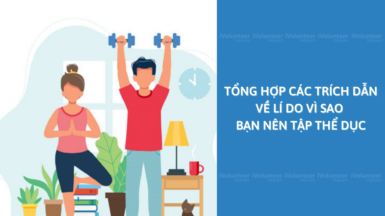 Tổng Hợp Các Trích Dẫn Về Lí Do Vì Sao Bạn Nên Tập Thể Dục