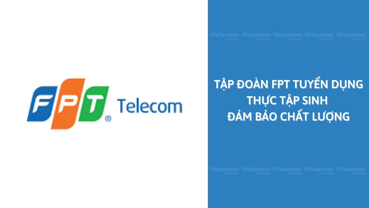 [HN] Tập Đoàn FPT Tuyển Dụng Thực Tập Sinh Đảm Bảo Chất Lượng