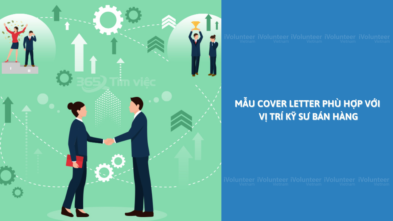 Mẫu Cover Letter Phù Hợp Với Vị Trí Kỹ Sư Bán Hàng