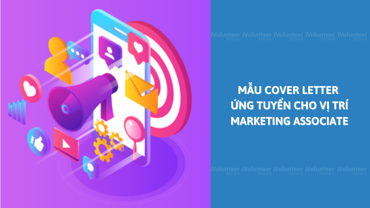 Mẫu Cover Letter Ứng Tuyển Cho Vị Trí Marketing Associate