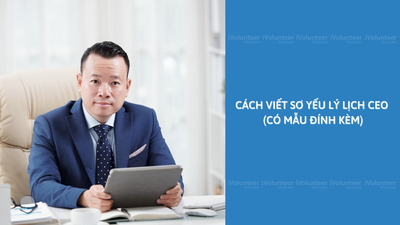 Cách Viết Sơ Yếu Lý Lịch CEO (Có Mẫu Đính Kèm)