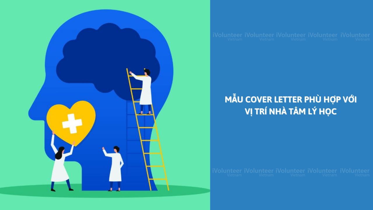 Mẫu Cover Letter Phù Hợp Với Vị Trí Nhà Tâm Lý Học (Psychologist)