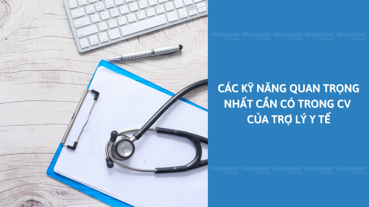 Các Kỹ Năng Quan Trọng Nhất Cần Có Trong CV Của Trợ Lý Y Tế