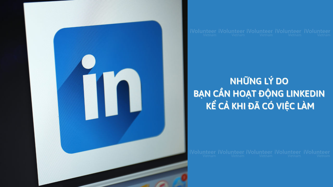 Những Lý Do Bạn Cần Hoạt Động LinkedIn Kể Cả Khi Đã Có Việc Làm