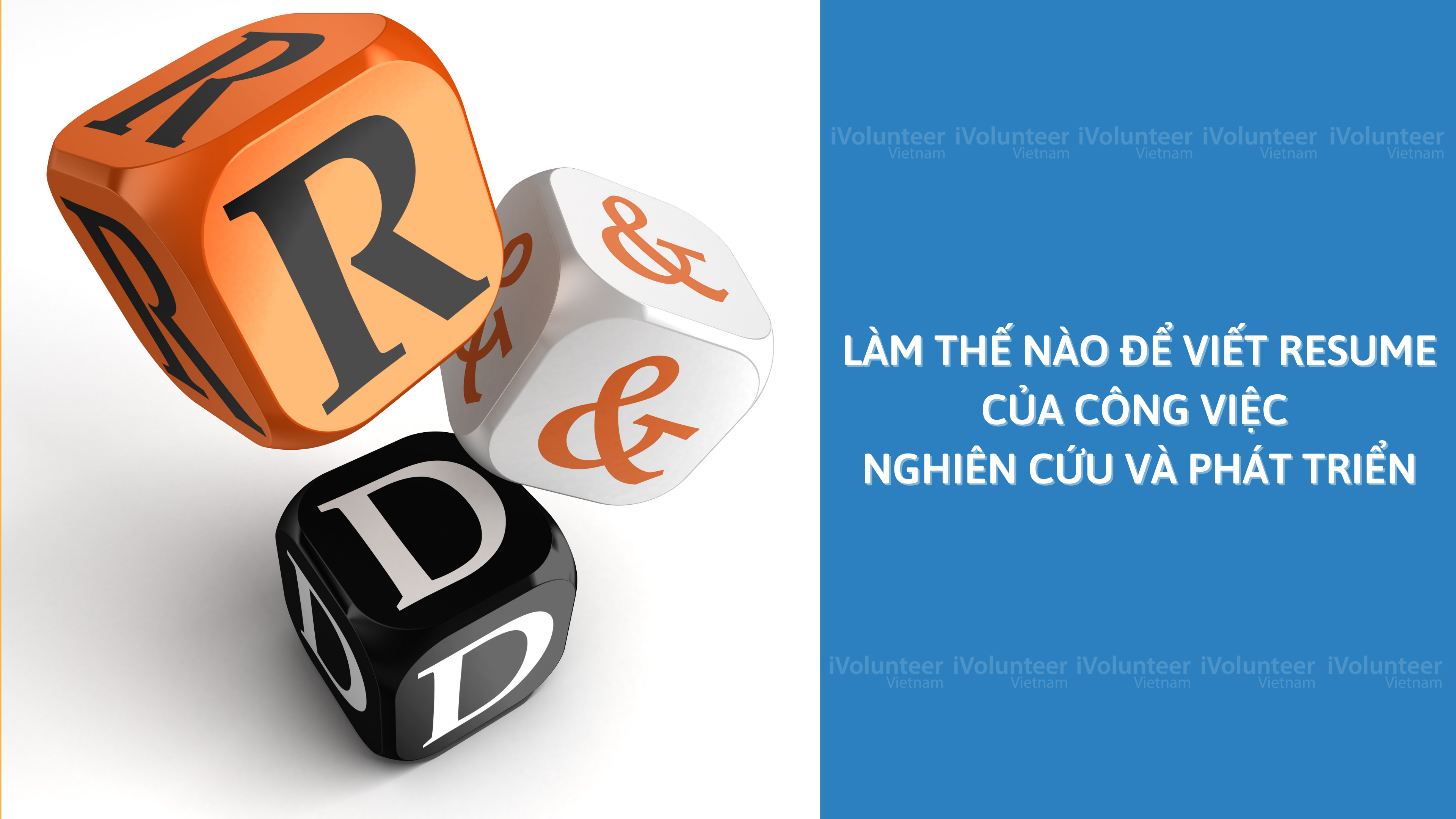 Làm Thế Nào Để Viết Resume Của Công Việc Nghiên Cứu Và Phát Triển